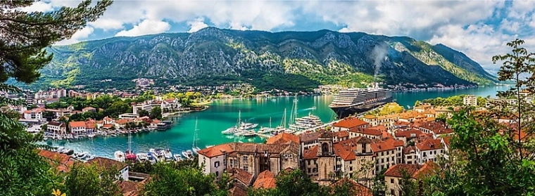 Vista cautivadora de Kotor