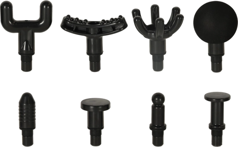 Ocho cabezales intercambiables