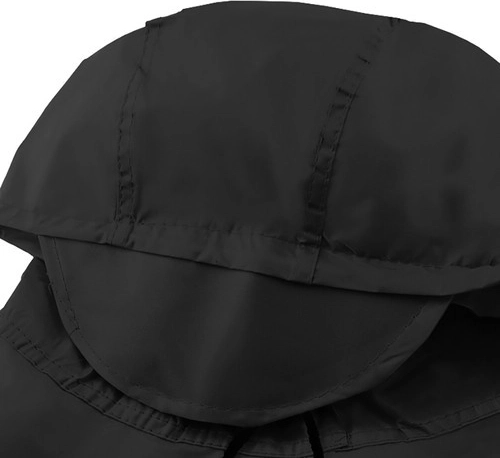 Capucha con ajuste y visera