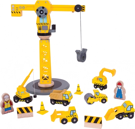 Flota de construcción completa y accesorios