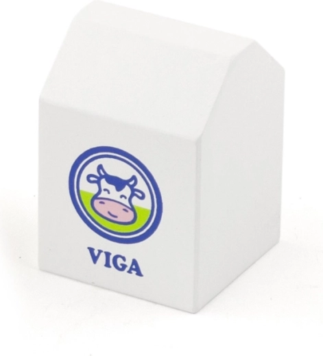 “Caja” de leche de madera