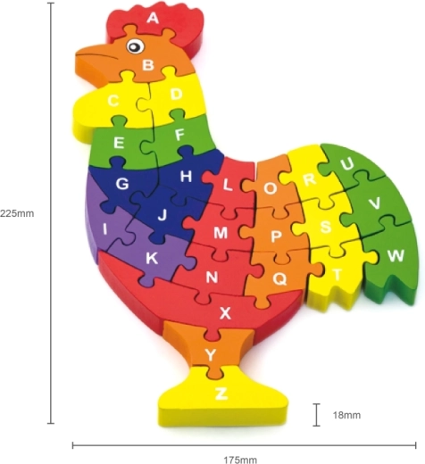Diseño educativo del abecedario