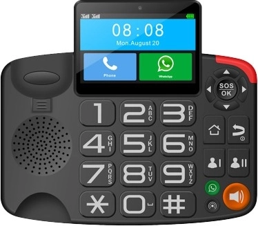 Pantalla clara con funciones