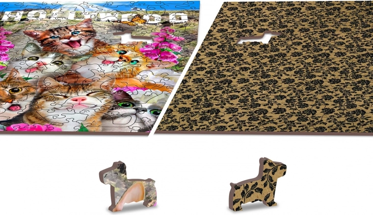 Puzzle de doble cara 2 en 1