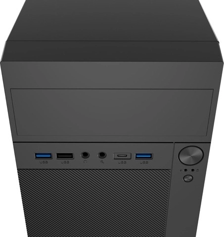 USB‑C rápido y completo panel frontal