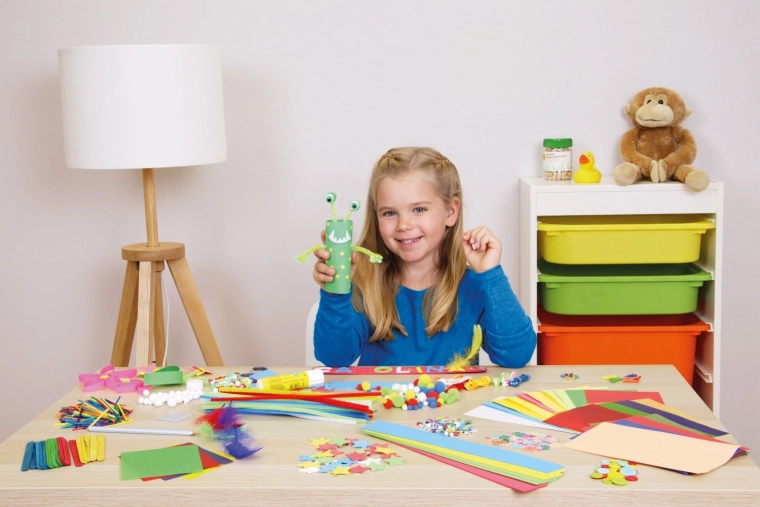 Fomenta la imaginación y la motricidad fina