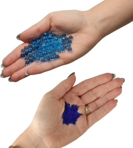 Tamaños variables tras la hidratación