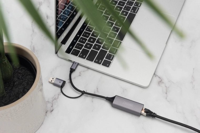 Conexión de alta velocidad hasta 2,5 Gbps