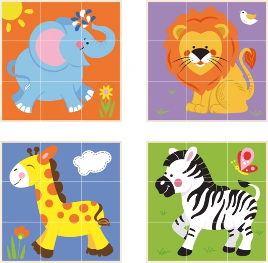 Motivos coloridos de animales que a los niños les encantarán