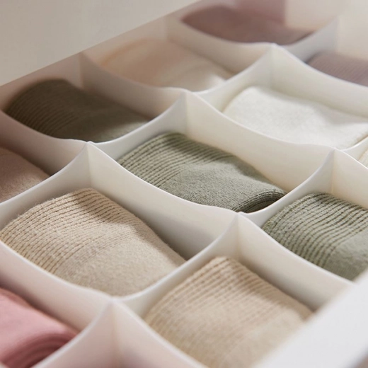 Distribución inteligente para cada tipo de ropa