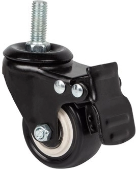 Freno integrado para máxima estabilidad