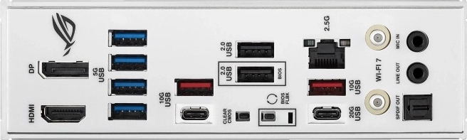 Conectividad de primer nivel con Wi‑Fi 7 y USB 20 Gb/s