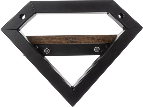 Icónico marco en forma de diamante