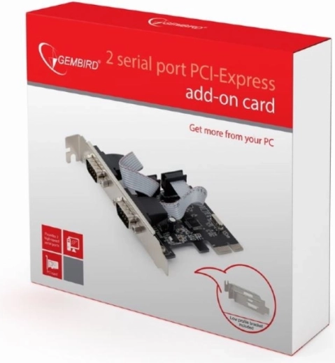 Instalación sencilla mediante PCI Express