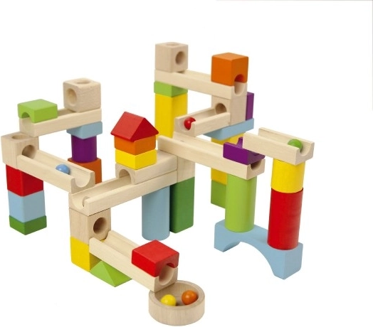 Emocionante pista de canicas