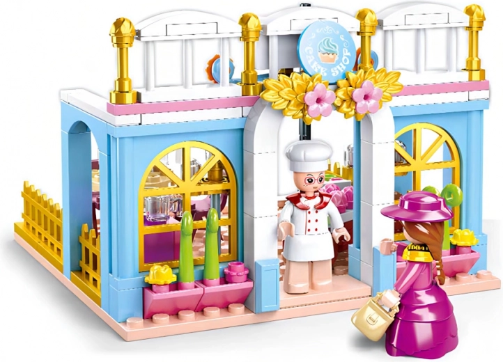 Adorable pastelería llena de detalles