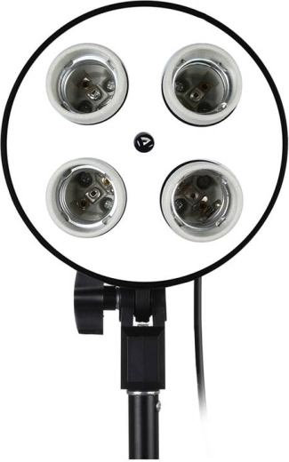 Iluminación potente y eficiente 4× LED E27