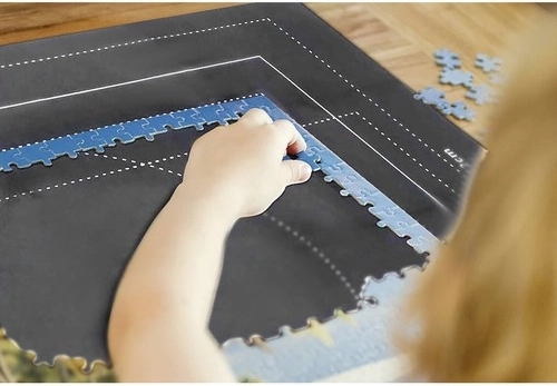 Patrón impreso con seis tamaños de puzzle