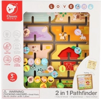 Diseño de madera seguro para niños a partir de 3 años