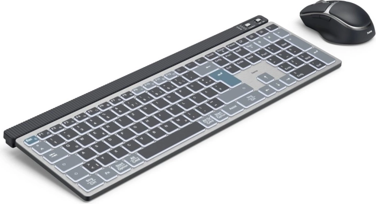 Ratón ergonómico con Blue Wave y DPI 800–3200