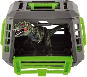 Dinosaurio guardado de forma segura y listo para jugar