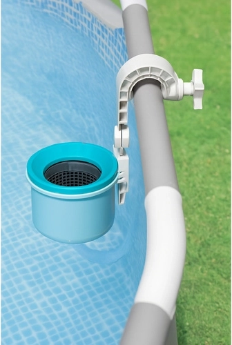 Montaje fácil en el borde de la piscina