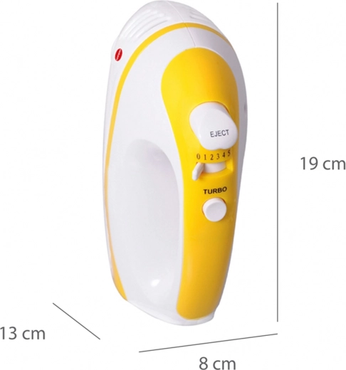 5 niveles de velocidad con potencia de 300 W