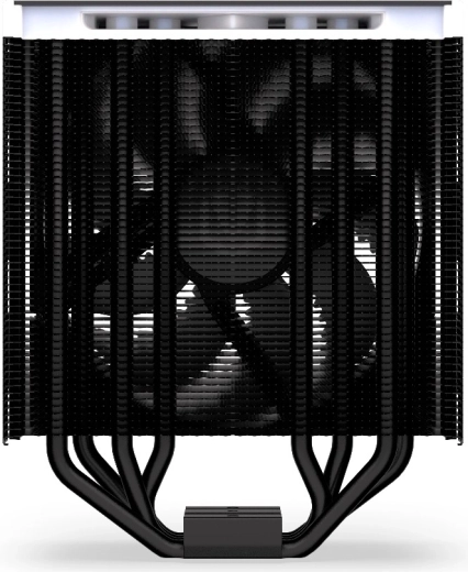 Cuatro heatpipes direct‑touch y disipador asimétrico