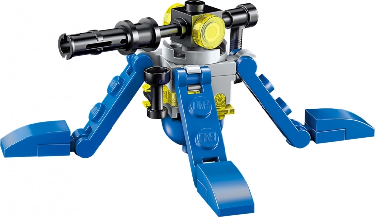 Construcción flexible para juego de acción