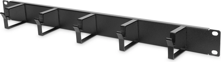 Cinco ganchos metálicos para el máximo orden