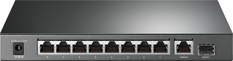 Conectividad gigabit y uplink SFP