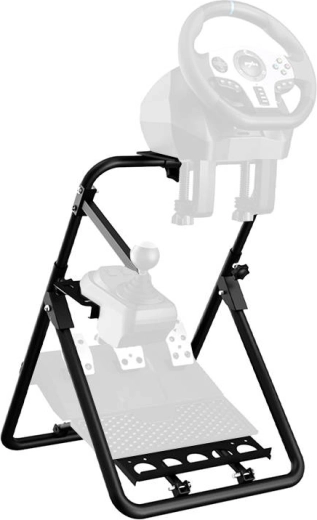Base estable para volante, pedales y cambios