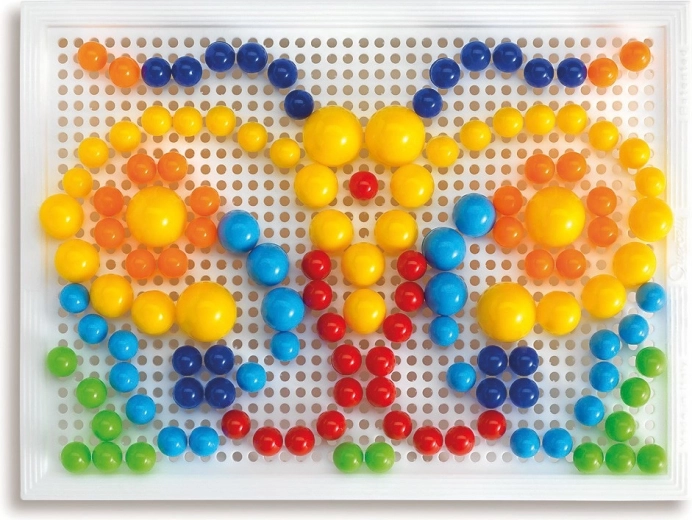 Mosaico de colores para el desarrollo de habilidades