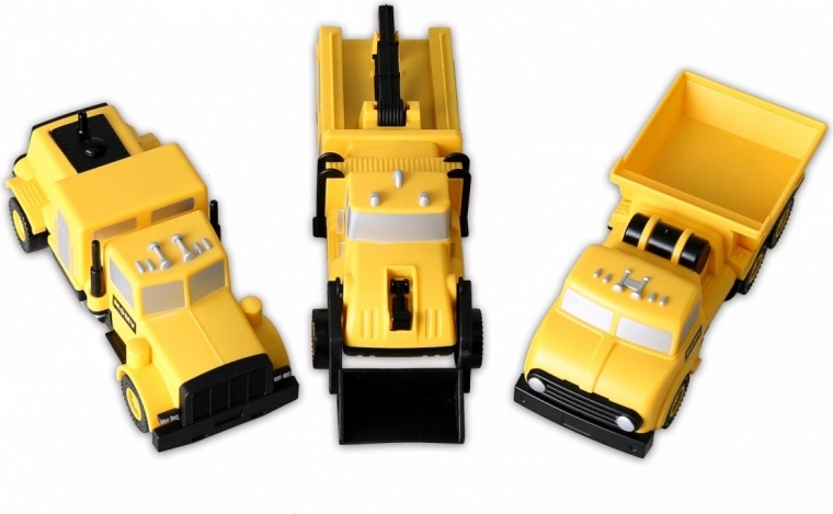 Máquinas de construcción que los niños adoran