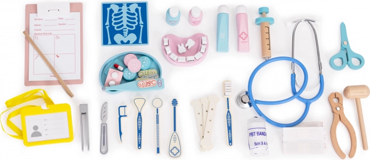 2 en 1: médico y dentista en un solo set