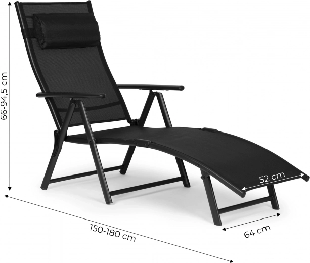 Respaldo ajustable en 4 posiciones