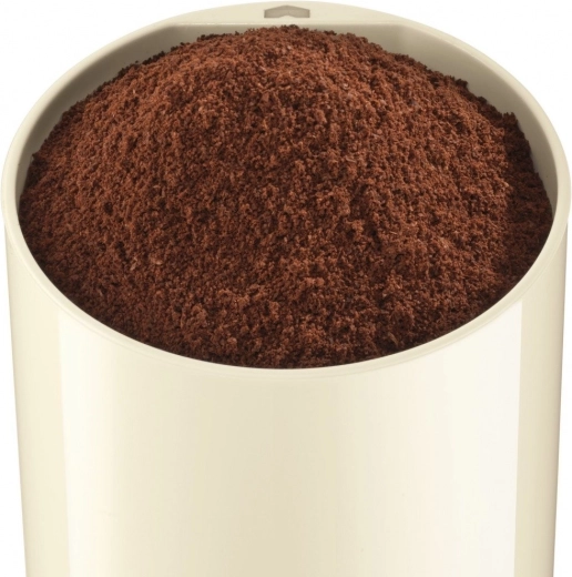 Capacidad para 75 g de granos de café