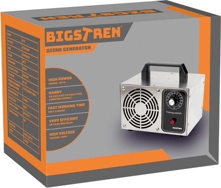 Potencia de 20 000 mg/h para una ozonización rápida y profunda