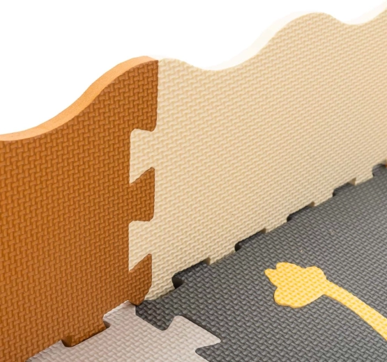 Espacio seguro y acolchado para los primeros pasos