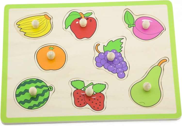 Aprender jugando con frutas de colores