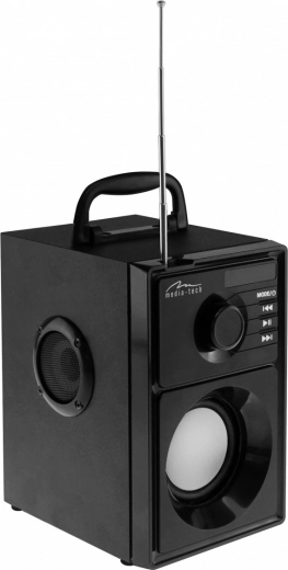 Radio FM con antena telescópica
