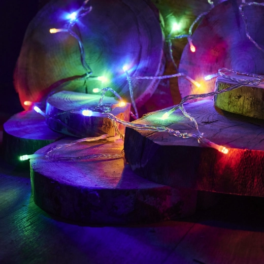 Guirnalda larga de 10 m y 100 diodos brillantes