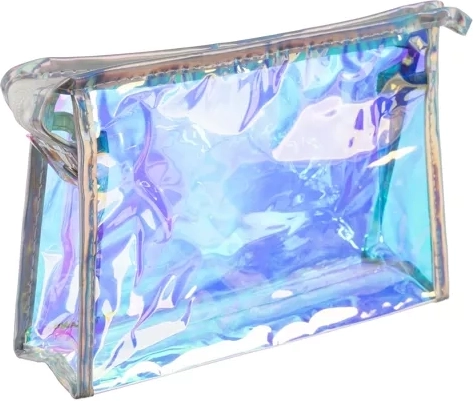 Neceser transparente incluido en el paquete