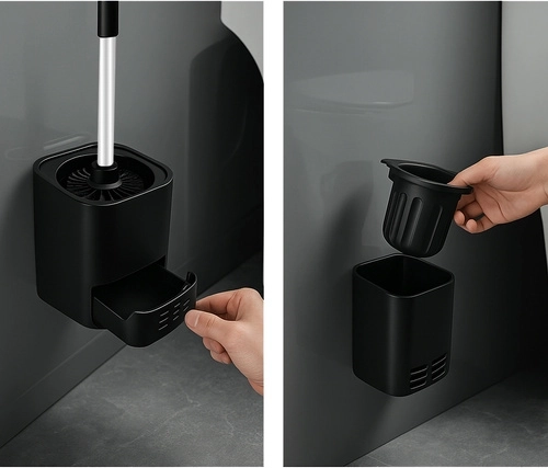 Soporte higiénico con escurrido y ventilación