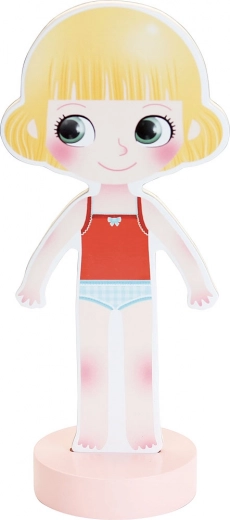 Figura de madera estable 22 cm