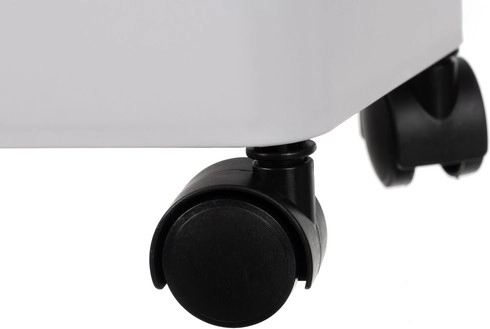 Fácil movilidad gracias a las ruedas 360°