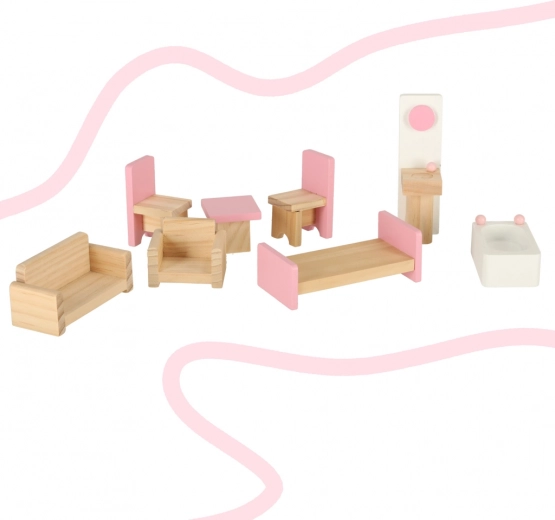 Juego completo de muebles para jugar de inmediato