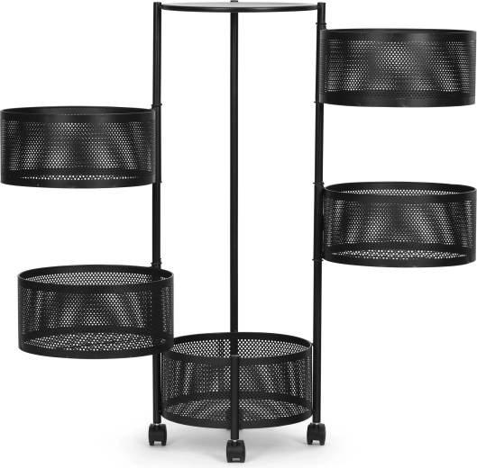 Cestas giratorias y extraíbles para máxima visibilidad