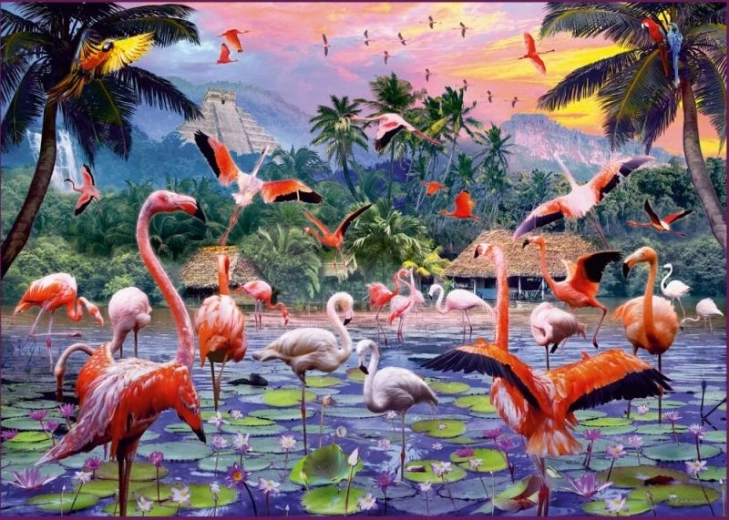 Cautivador motivo tropical