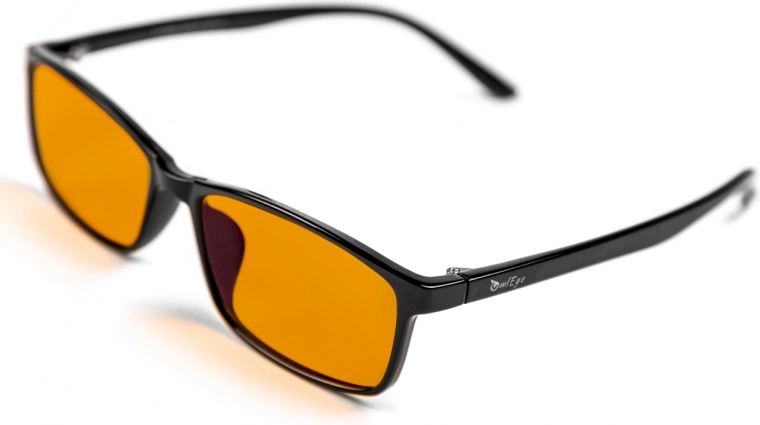 Lentes naranjas antirreflejo